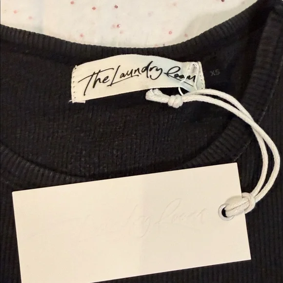 The Laundry Room Black CHAMPS-ELYSEES BALLET CROPPED TEE - Picture 2 of 5